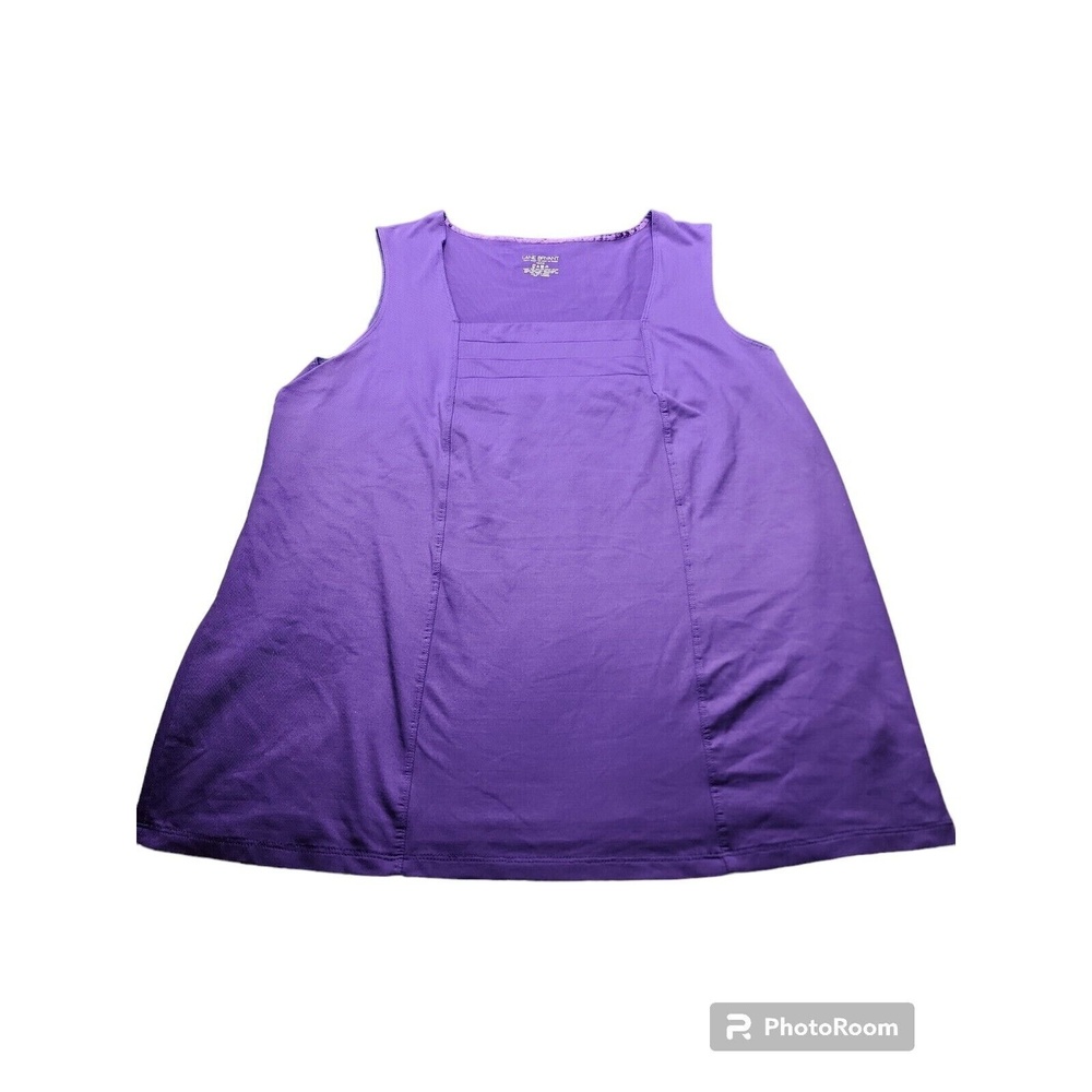 Lane Bryant Tank Top Sleeveless Casual Purple Top‎ Plus Size 14/16